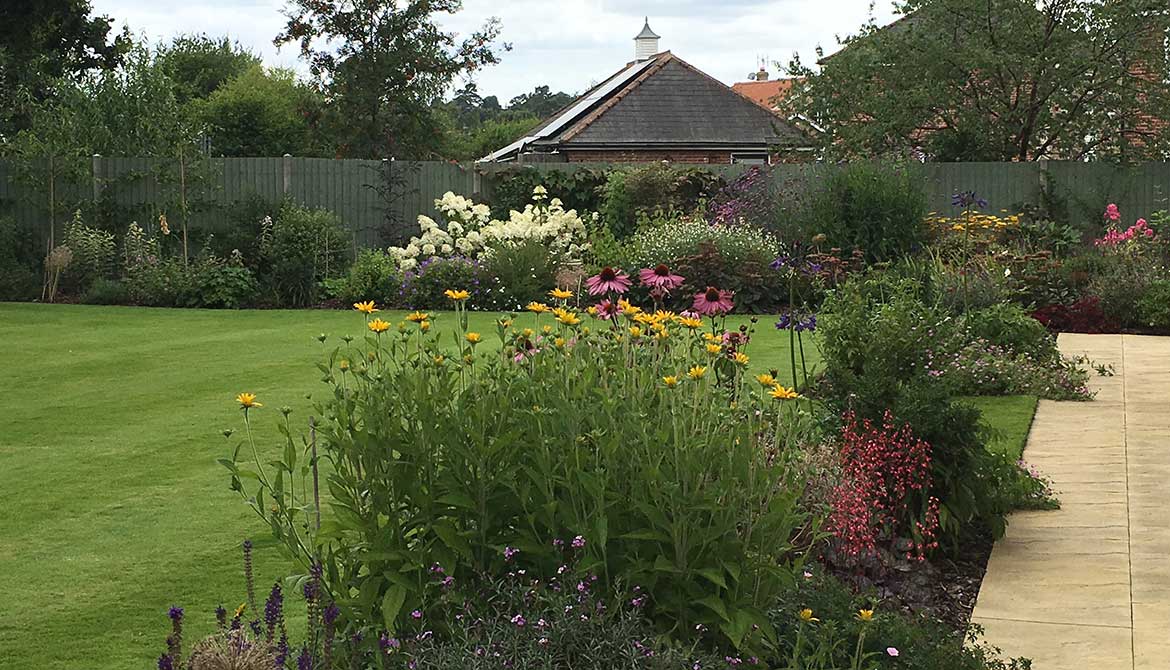 New garden in Beccles